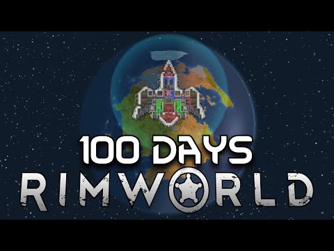 I Spent 100 Days in Space in RimWorld... Here's What Happened