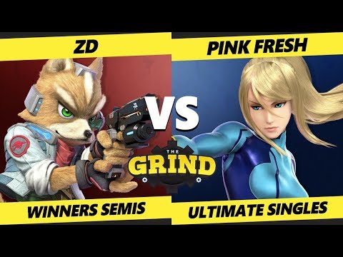 Smash Ultimate Tournament - ZD (Fox) Vs. Pink Fresh (ZSS) The Grind 95 SSBU Winners Semis