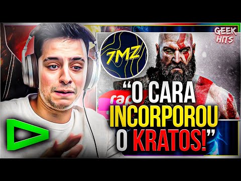 LOUD Coringa REAGINDO ao Rap do Kratos do 7 Minutoz | LOUD Coringa React 7MZ