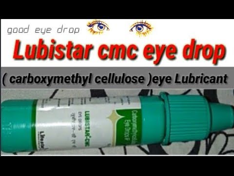 About lubistar eye drop carboxymethyl cellulose