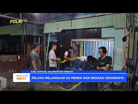 TIM RESMOB MACAN KAPUAS POLRES KAPUAS AMANKAN PELAKU PELANGGARAN MEREK DAGANG