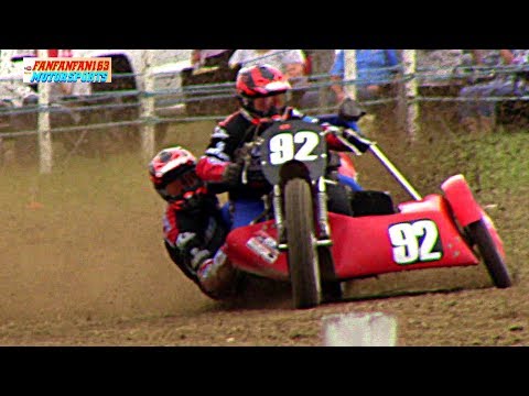 Frittenden Grasstrack: Right Hand Sidecars - Pairs Meeting