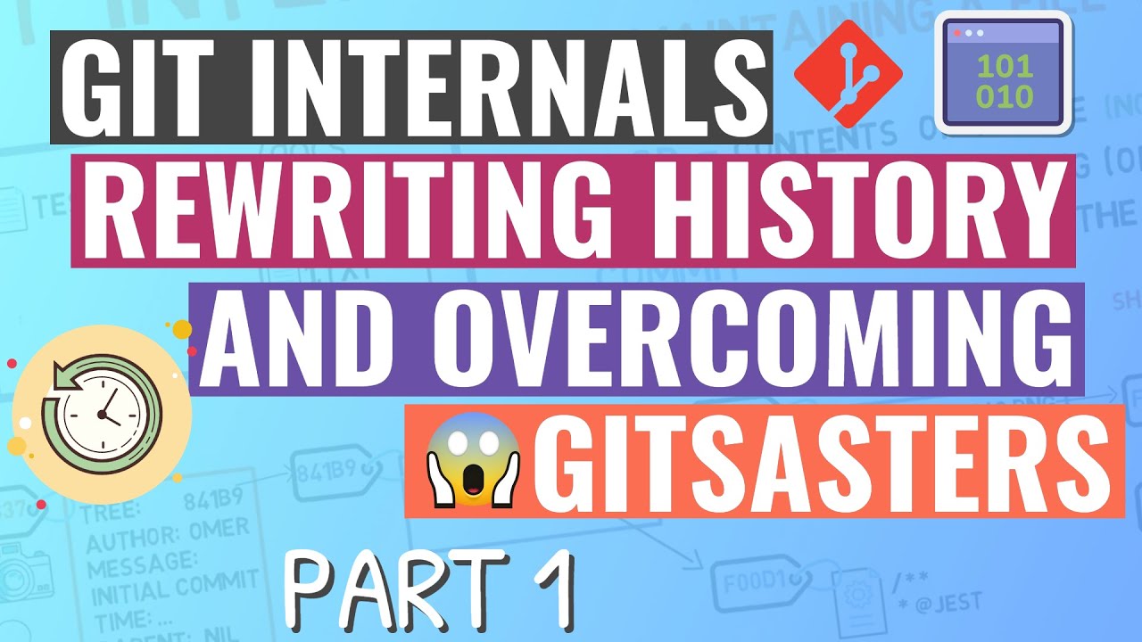 Git Internals - Rewriting History and Overcoming Gitsasters - Part 1