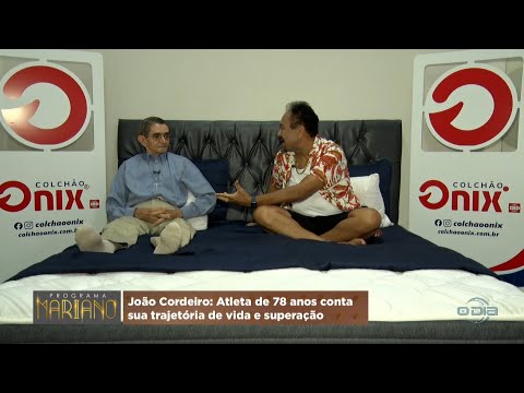 O atleta João Cordeiro na cama com Mariano 08 10 2022