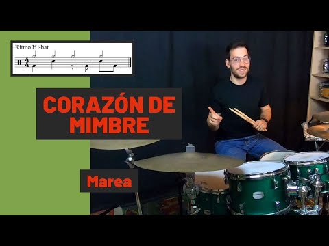 🥁CORAZÓN DE MIMBRE – MAREA (DRUM COVER) BATERÍA