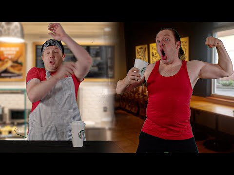 How ETERNAL CHAMPION orders a coffee