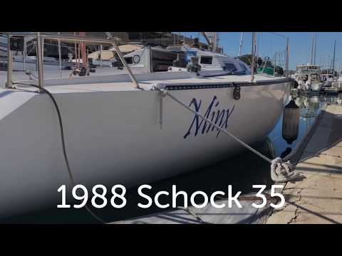 1988 Schock 35 Racing Sailboat Walkthrough | California Yacht Sales