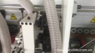 Máy dán chỉ cạnh tự động cắt gọt bo đầu đuôi full chuc nang