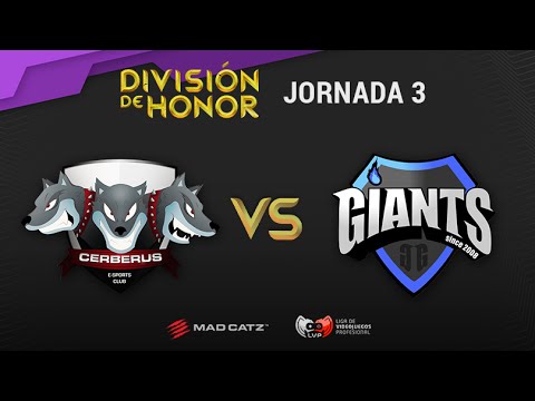 Cerberus vs Giants Underdoges - #LoLHonor Jornada 3, T.8