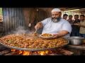 GIANT CHICKEN POTA KALEJI TAWA FRY SPICY SULEMANI KALEJI STREET FOOD RECIPE PK STREET FOOD SNACK
