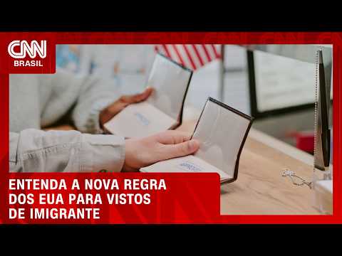 Saiba o que muda com a suspensão dos vistos de imigrantes dos EUA | BASTIDORES CNN