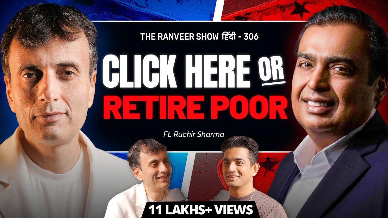 TOP ECONOMIST Ruchir Sharma - MONEY GROWTH PODCAST | Global Economy Update & More | TRS हिंदी 306