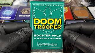 Doom Trooper CCG - Base Set Limited ENG booster pack opening