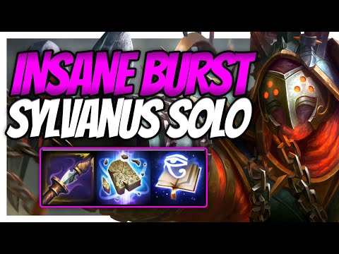 HYPER BURST SYLVANUS IS NUTS! - Smite Season 10 Sylvanus solo