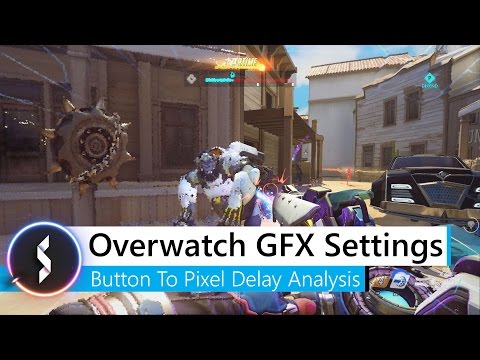 Overwatch Graphic Settings Button To Pixel Delay Analysis Video
