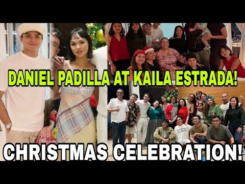 🔴 KAILA ESTRADA AT DANIEL PADILLA NAG CELEBRATE NG CHRISTMAS‼️