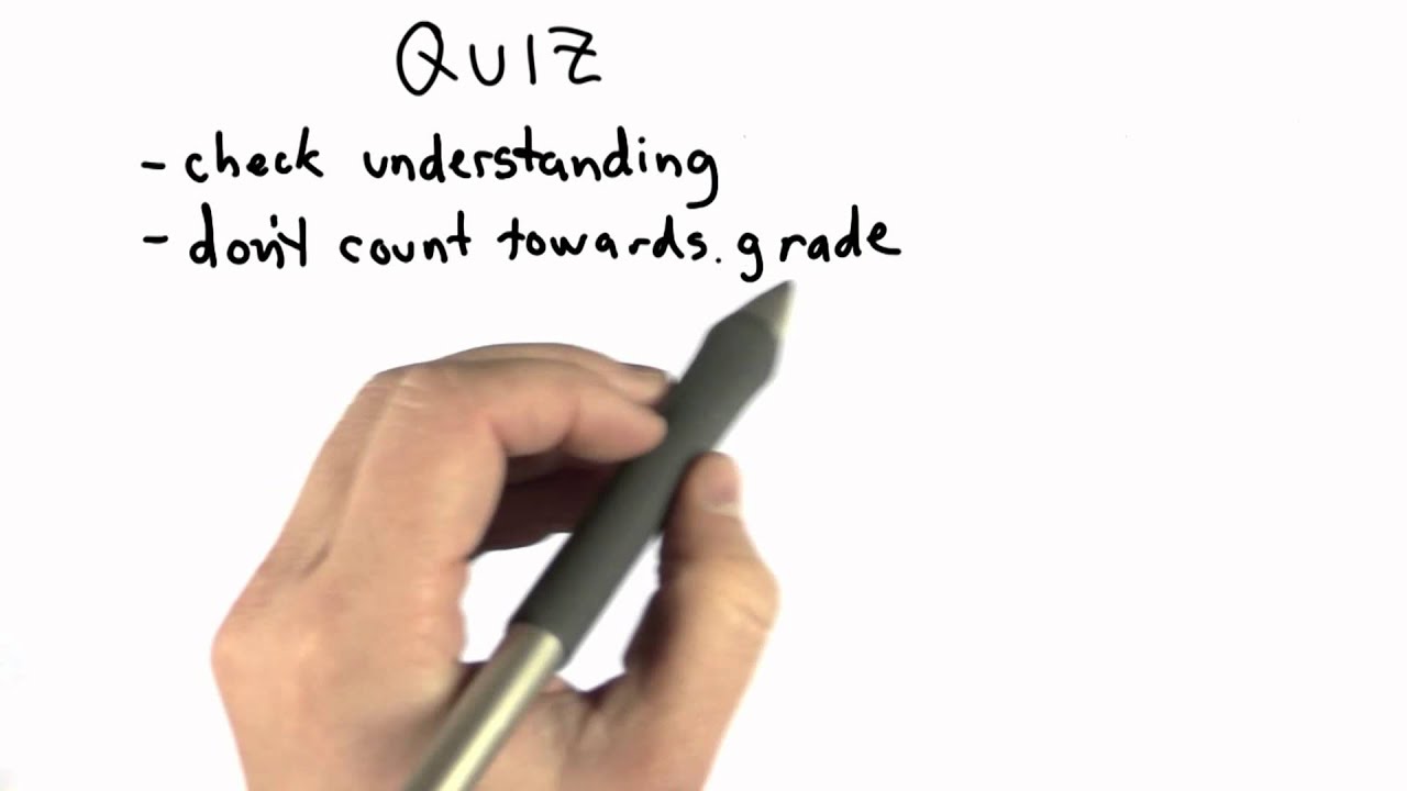 First Quiz - CS101 - Udacity