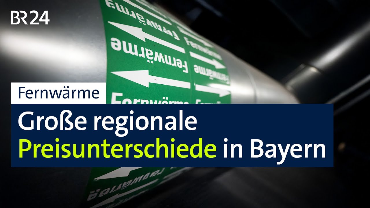 Fernwärme: Große regionale Preisunterschiede in Bayern | BR24