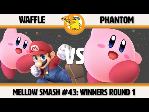 Mellow Mushroom SSBU #43 - Waffle (Mario/Kirby) vs Phantom (Kirby) Smash Ultimate Winners Round 1
