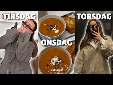 spontane planer, rolige dage & meget madlavning