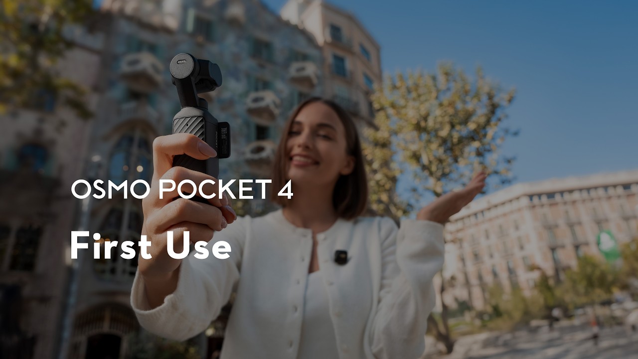 Osmo Pocket 4 | First Use