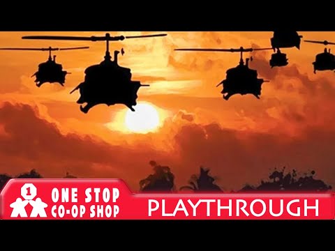 Fire in the Lake | Solo Playthrough and Mini Review (with Trung automa) | With Mike