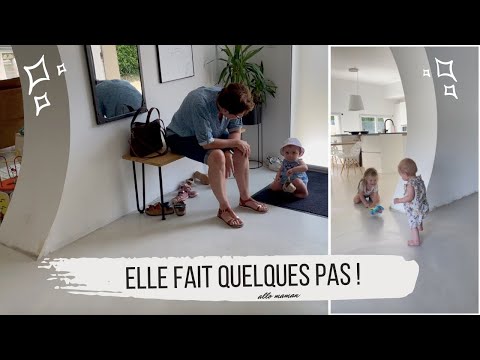 SES PREMIERS PAS !  - VLOG