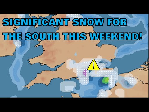 Significant Snow for the South This Weekend! 9th December 2022