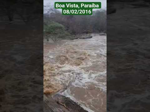 🇧🇷 BOA VISTA NA PARAÍBA 08/02/2026 #chuvas #pescaria #alerta #turismo #pesca