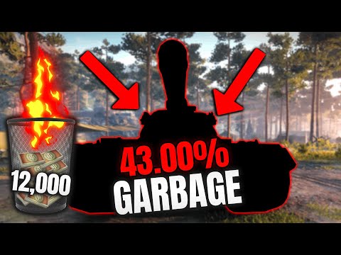 Imagine paying 12,000 bonds for worst tank in World of Tanks.....