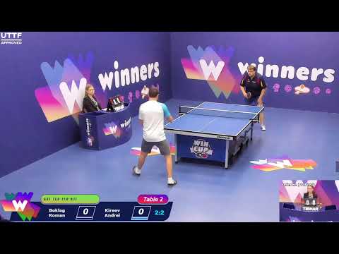 WINners CUP table 2  15.10 Boklag Roman - Kireev Andrei  11:45