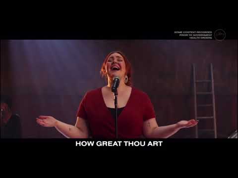 How Great Thou Art Hillsong Church Online With Choir   Bella Taylor   John Davis LIVE