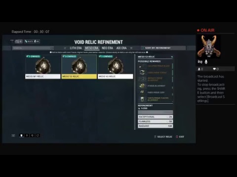 Warframe mission: Farming for Neurodes (Got Zero)