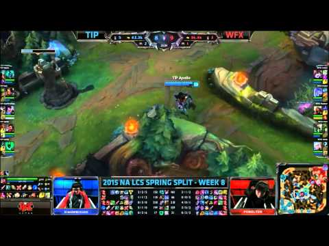 TIP vs WFX   LCS NA 2015 Spring W8D2   Team Impulse vs Winterfox VOD