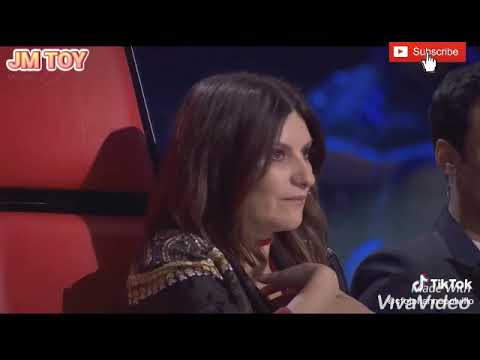 Momentos Pausini " Alejandro le pide a Johanna que cante a capela " Asaltos | La voz Antena 3 2020