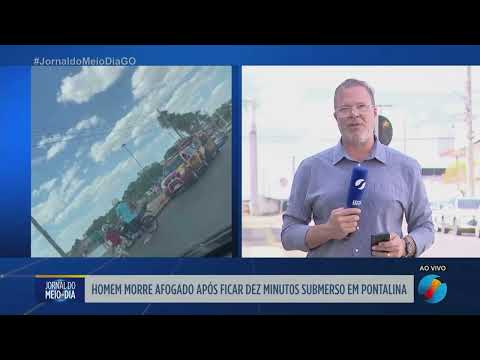 Homem morre afogado após ficar dez minutos submerso em Pontalina