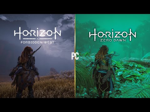 Horizon Forbidden West PC vs Horizon Zero Dawn PC | Graphics and Details Comparison