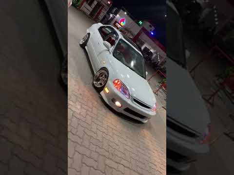 Honda civic 2000 EK pearl white