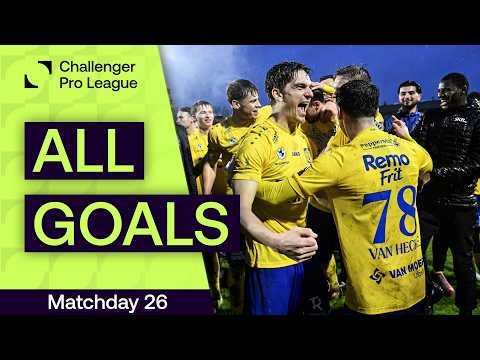 ALLE DOELPUNTEN | Speeldag 26 - Challenger Pro League