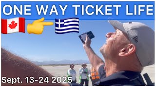 One Way Ticket Life ✈️ From Canada to Greece| Travel & Explore Now