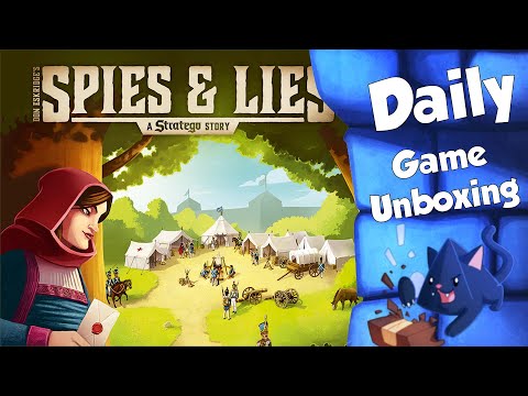 Spies & Lies - Daily Game Unboxing