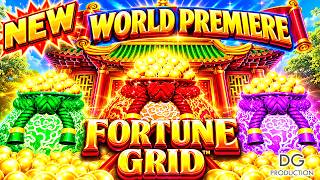 🚨NEW🚨FORTUNE GRID DRAGONS PEARL GOLDEN SLOT VEGAS CASINO GAME PLAY DEBUT BIG WIN