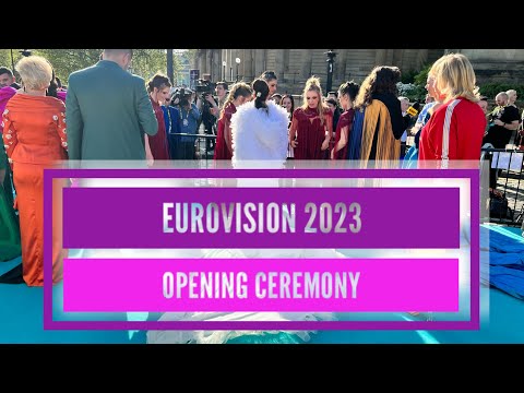 DIZZY ADVENTURES | EUROVISION 2023 DIARY | Opening Ceremony: Turquoise Carpet | 4K