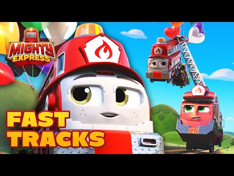 Flicker's Big Balloon Delivery! 🎈 Fast Tracks Short Episode 🎈 - Mighty Express Official