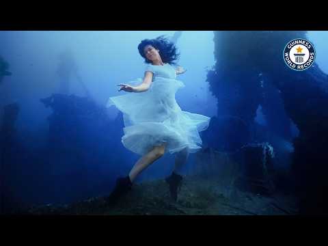 Hold Your Breath for the Deepest Underwater Photoshoot