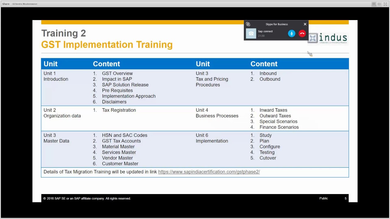 Webinar: Know what it takes to make your organization SAP system GST compliant