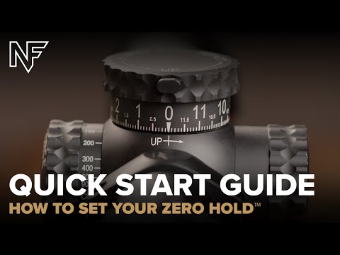Quick Start Guide - Setting Your ZeroHold™