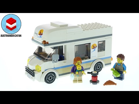 Vidéo LEGO City 60283 : Le camping-car de vacances