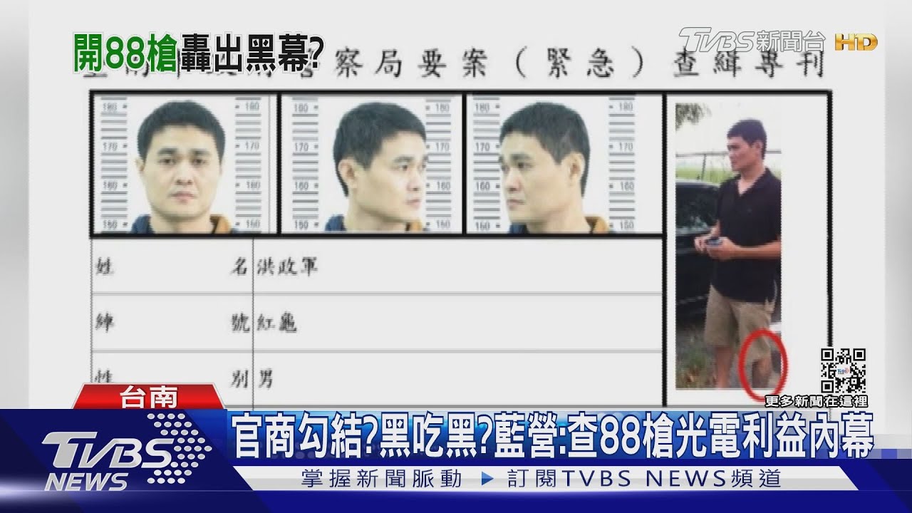 官商勾結?黑吃黑? 藍營籲追查88槍幕後光電利益
