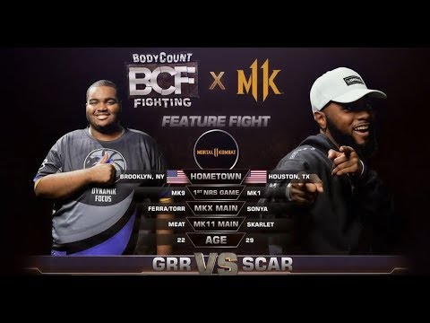 I commentate my own MK11 match! Grr vs Scar analysis